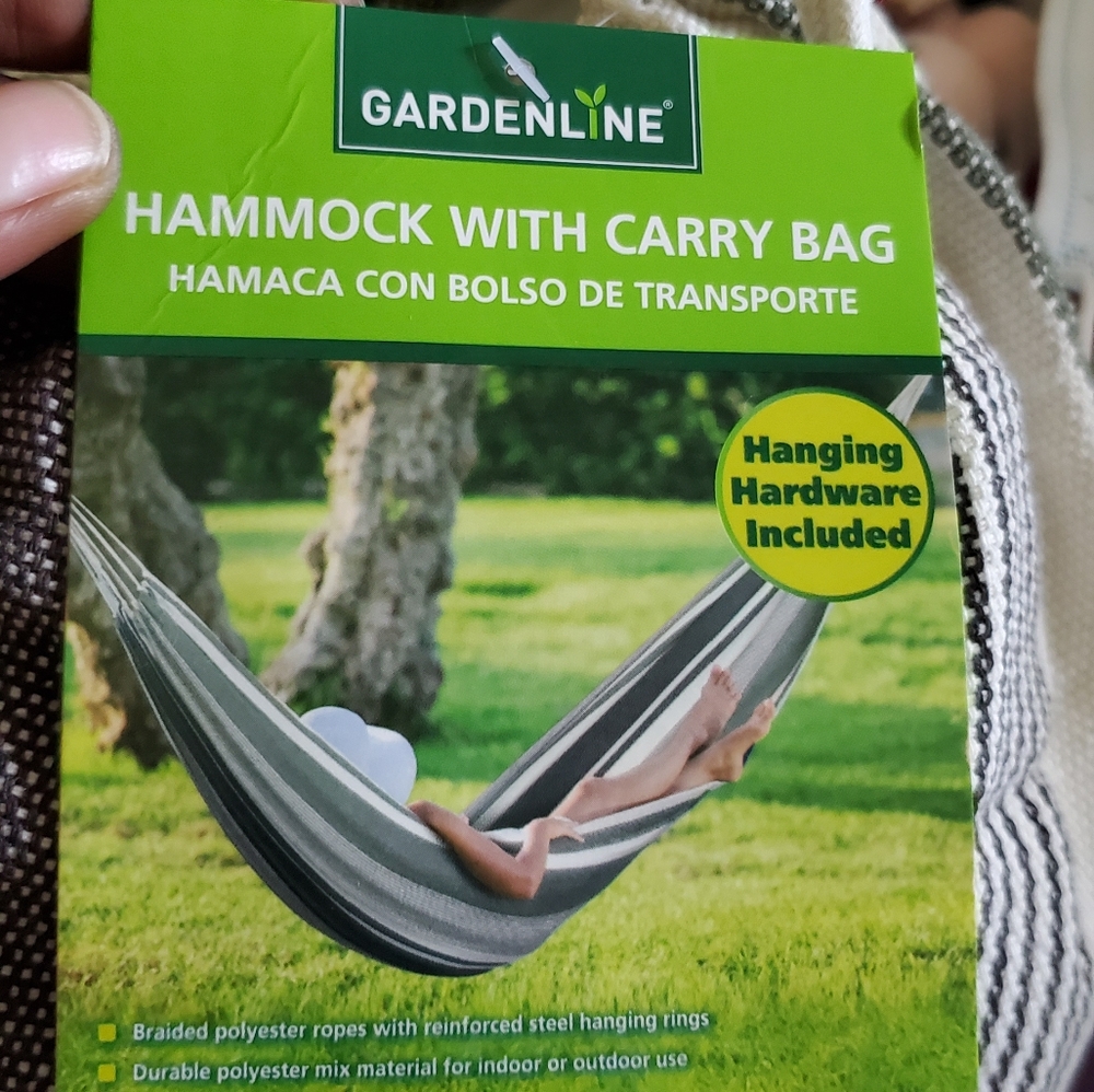 Hammock with carry bag